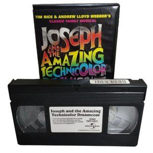 Joseph and the Amazing Technicolor Dreamcoat Clamshell VHS 1999 Donny Osmond